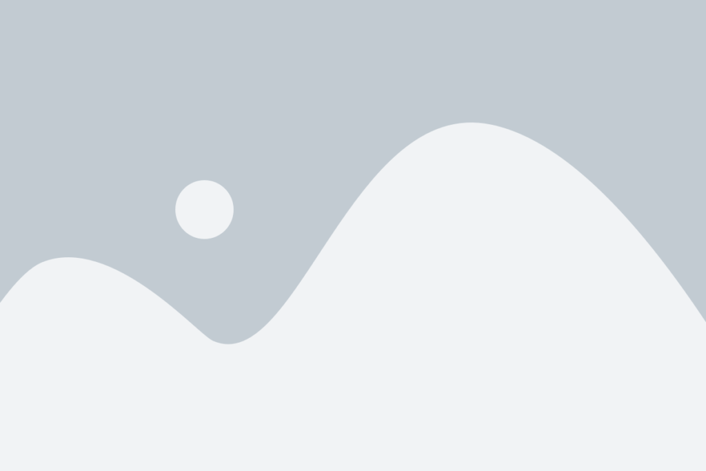 Minimalist abstract landscape with sun