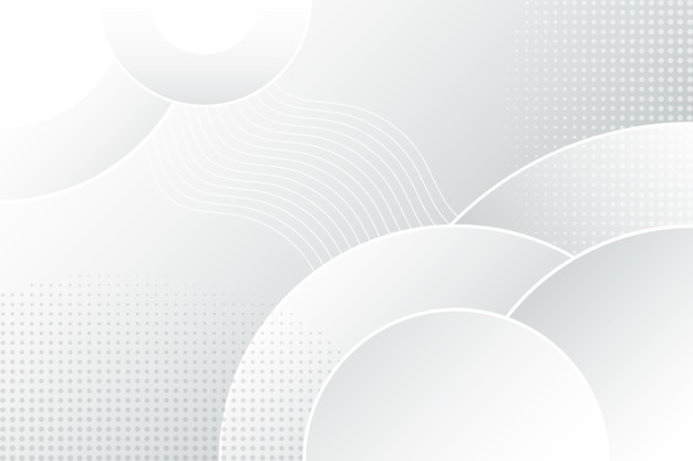 Abstract light gray geometric circles background